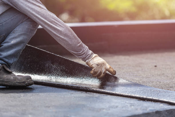 Professional Waterproofing technician working in Mount Summit, IN